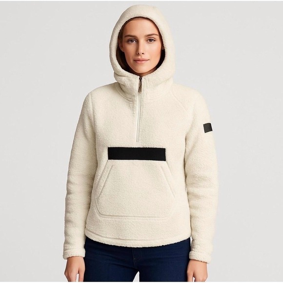 The North Face Tops - The North Face Campshire Pullover Hoodie Women's Sherpa Fleece Hoodie Warm Large
